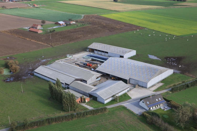 Luchtfoto Hoeve